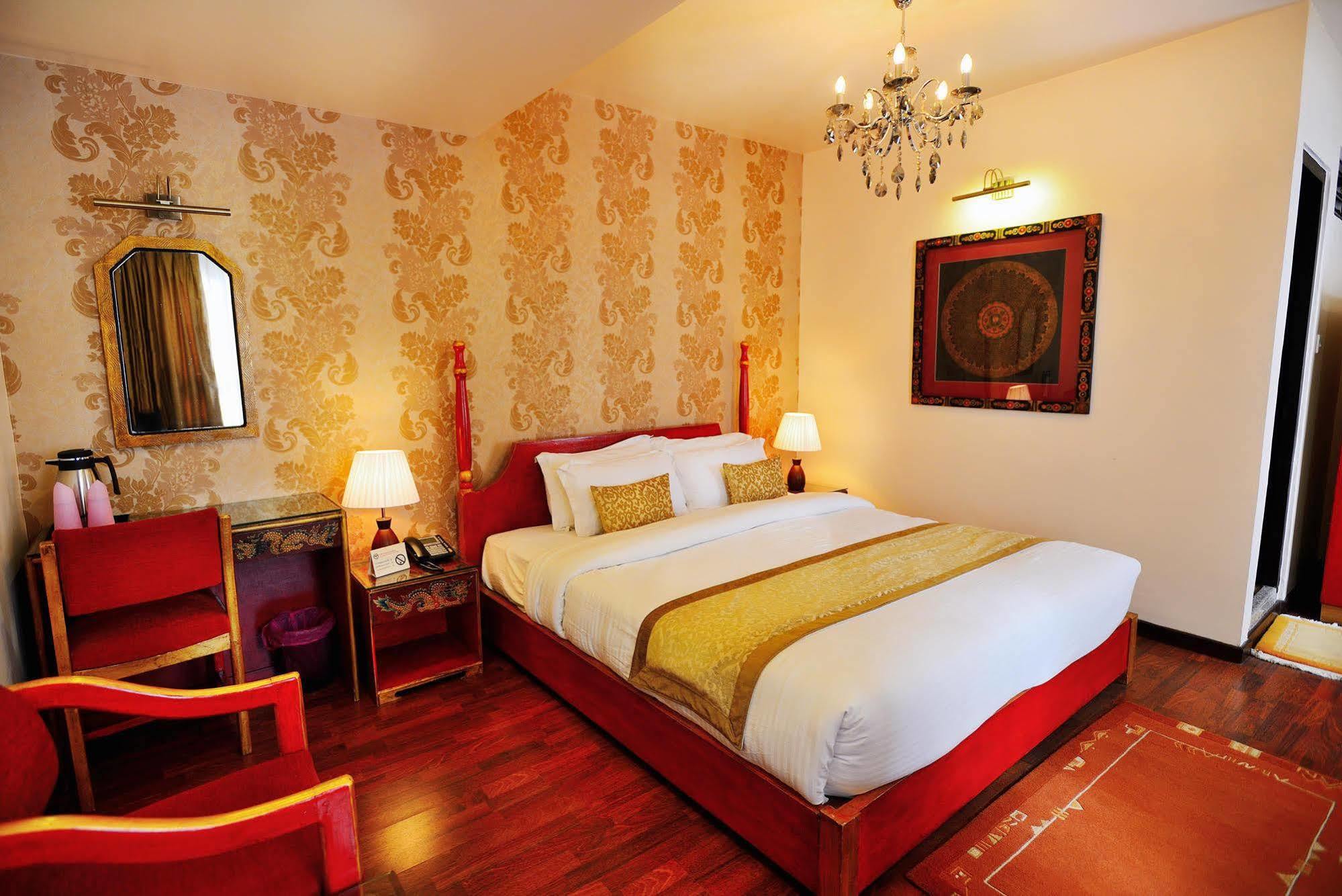 มันดาลา บูทิก โฮเต็ล Hotel กาฐมาณฑุ ภายนอก รูปภาพ